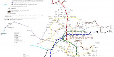 Karte von hsr Taipei Bahnhof